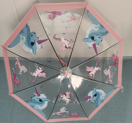 چتر جمع و جور 70 سانتی متری گنبد باز خودکار POE Kids