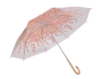دستگیره قلاب پلاستیکی رنگی چتر شفاف در فضای باز