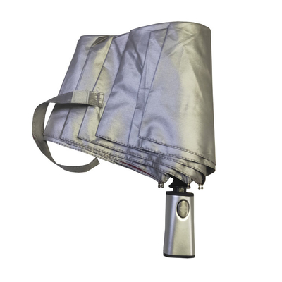 چتر ضد باد UV Pongee اتوماتیک 3 تاشو برای بزرگسالان