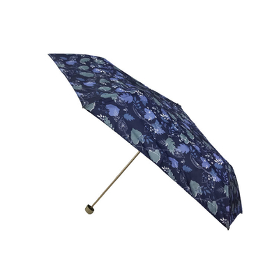 چترهای سوپر مینی تبلیغاتی 21 اینچی 6 پانل محافظ UV با چاپ دیجیتال
